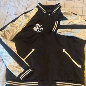 Black and Silver Uniqlo Disney  Jacket